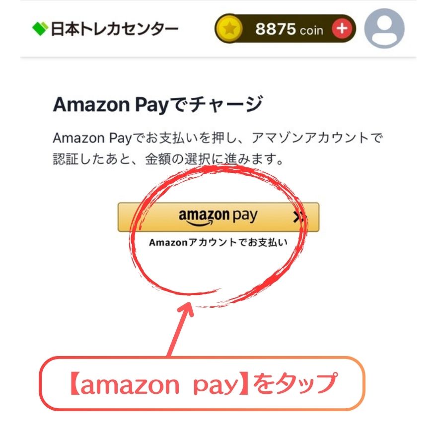 AmazonPayの支払い画面1