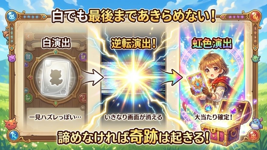 最後まで結果はわからない