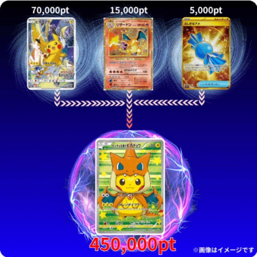 トレカジのカード合成機能