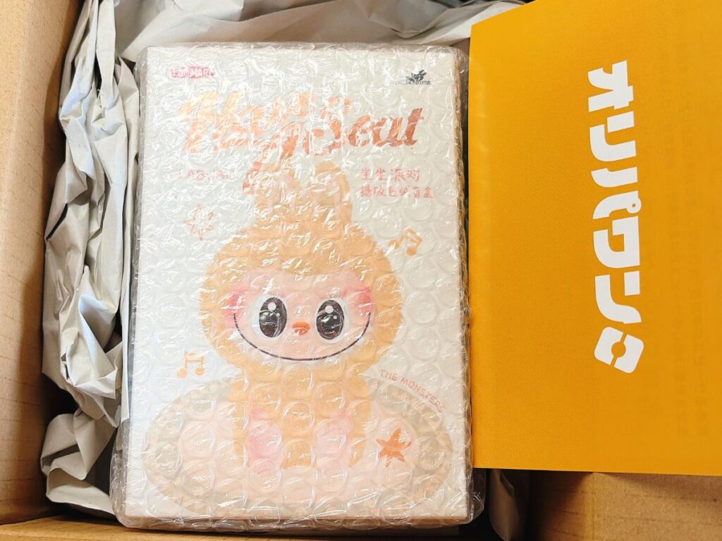 オリパワンで当選したラブブ