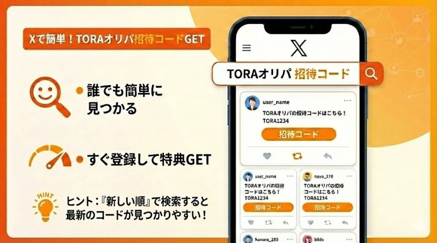 Xの招待コードを利用