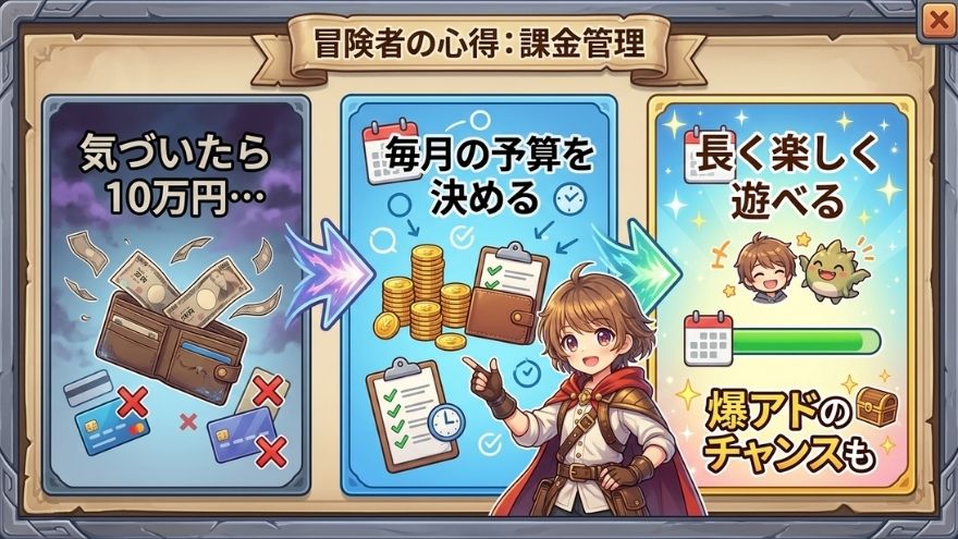 予算決めが大切