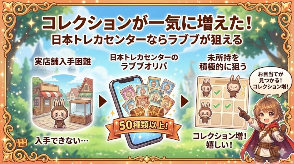 コレクションが増えた