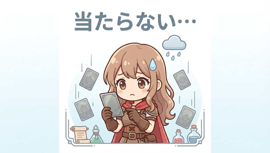 オリくじが当たらないイメージ図解