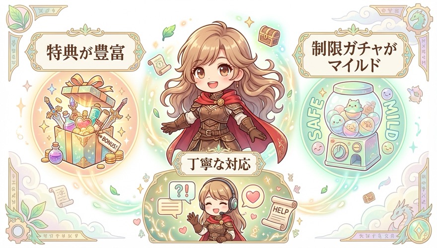 オリくじが初心者に優しい3つのポイント図解