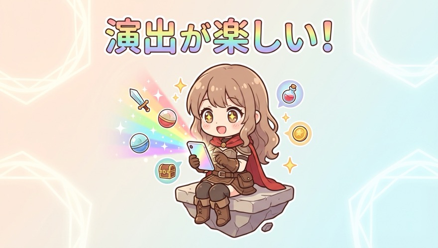 オリくじの演出が楽しい図解