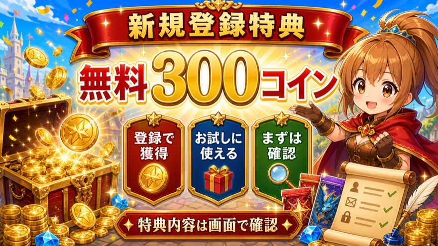 日本玩具センターオンライン新規登録で無料300コイン獲得