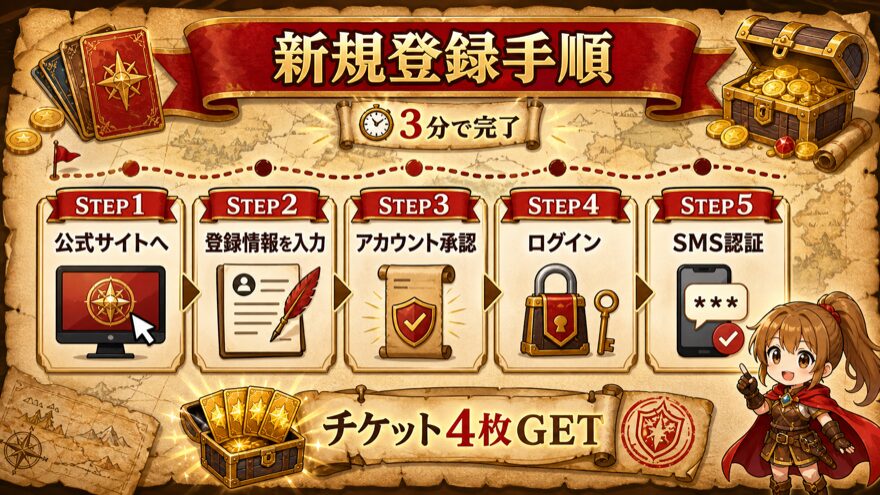 エクストレカの新規登録手順