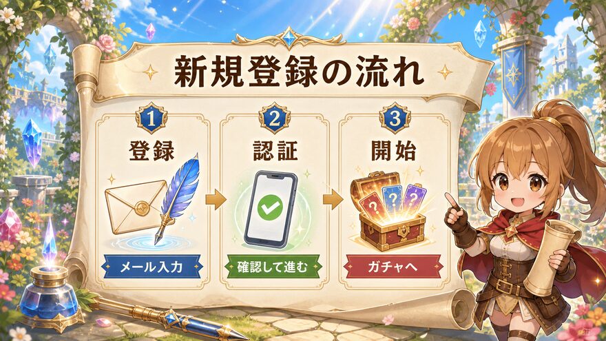 エクストレカアプリ 新規登録の流れの図解