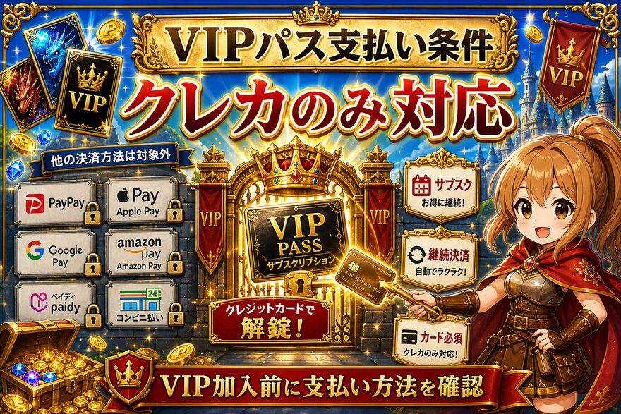 エクストレカ 支払い方法 図解|VIPパス(サブスク)はクレカのみ対応