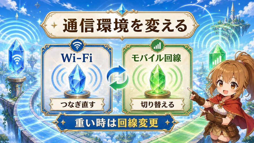エクストレカアプリ 通信環境を変える図解