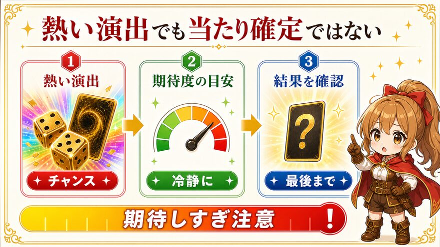 日本トレカセンター 過度な期待は禁物の図解