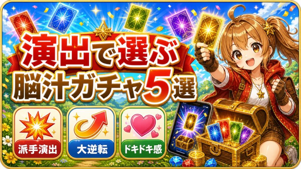 演出が面白いオンラインオリパ5選のアイキャッチ図解