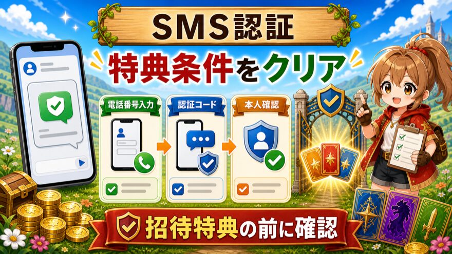 ビクトレのSMS認証手順