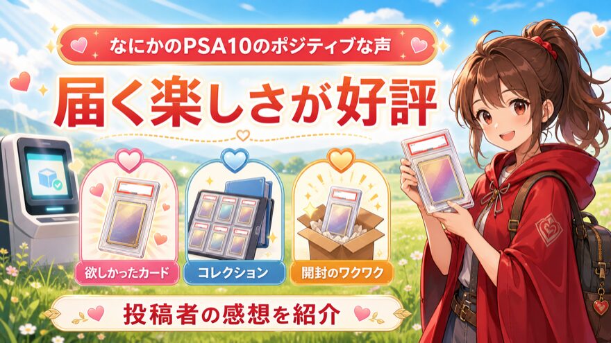 DOPAなにかのPSA10のポジティブな声を示す図解
