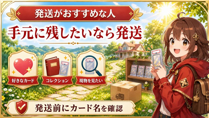 DOPAなにかのPSA10を発送する判断を示す図解