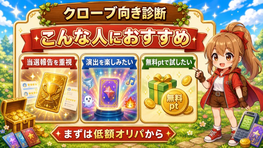 クローブオリパがおすすめな人