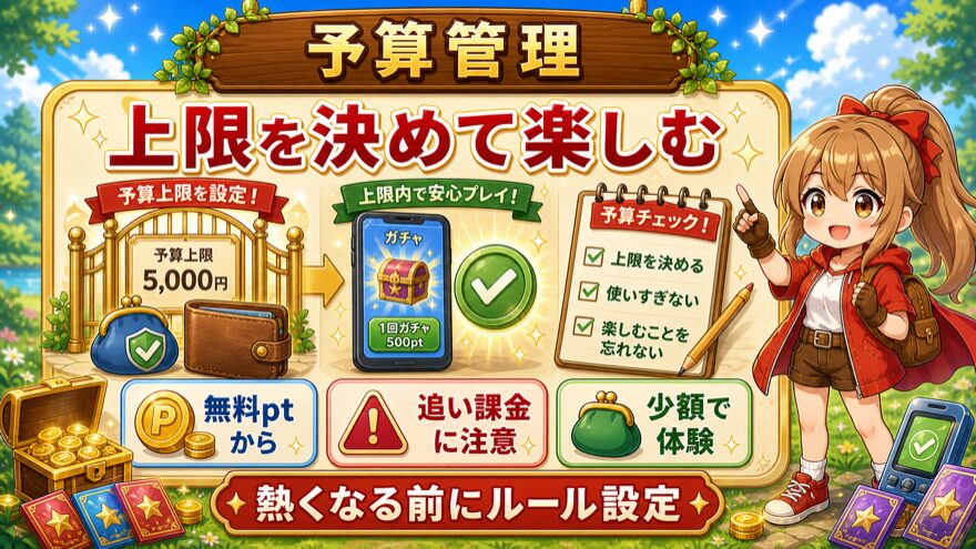 クローブオリパは予算を決めて楽しむ