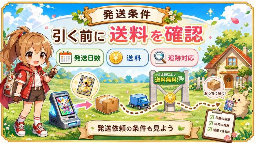 発送｜発送スピード・送料の図解