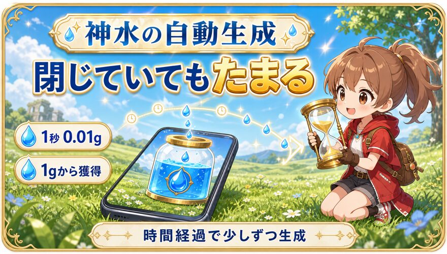 オリくじファームの神水自動生成の仕組み