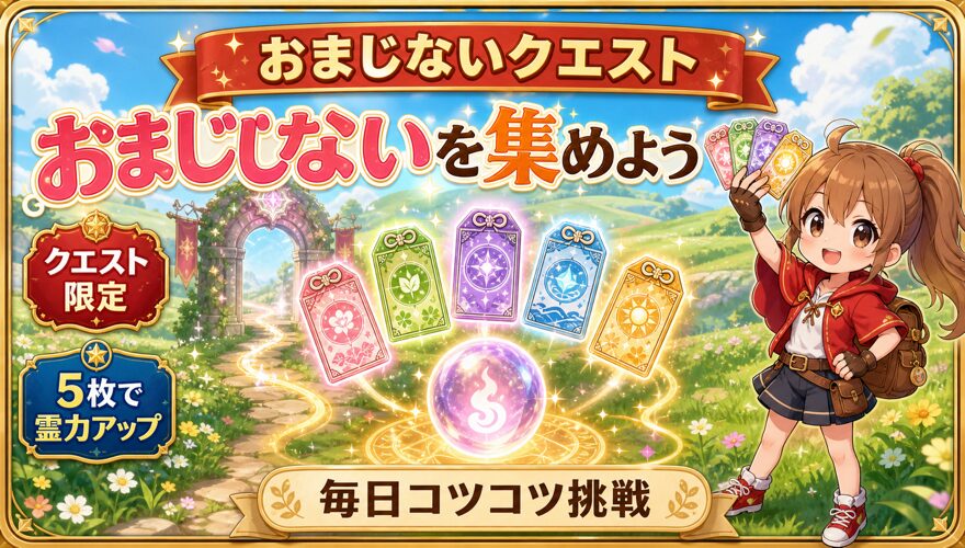 オリくじファームのおまじないクエスト