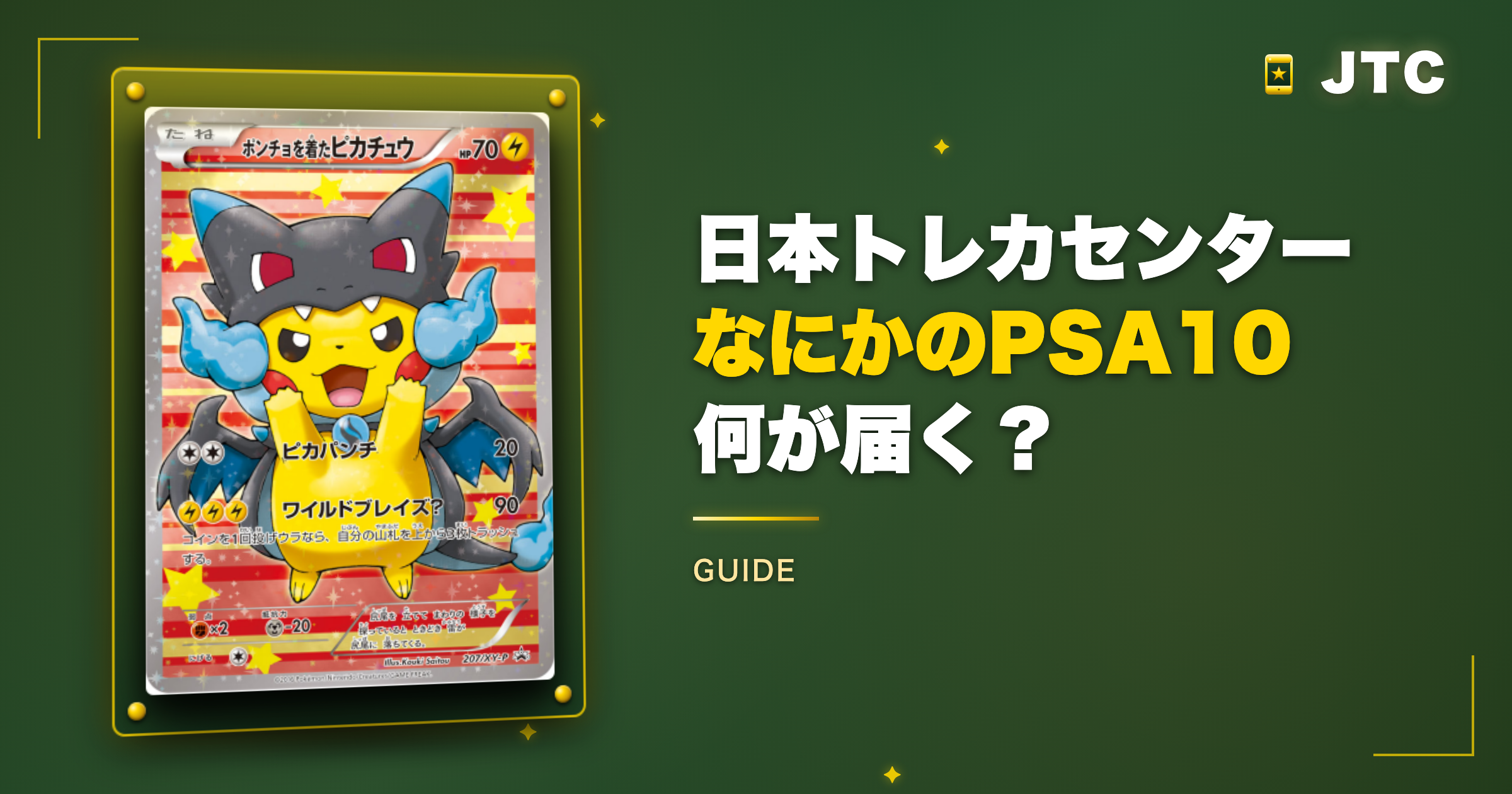 日本トレカセンター「なにかのPSA10」は何が届く？