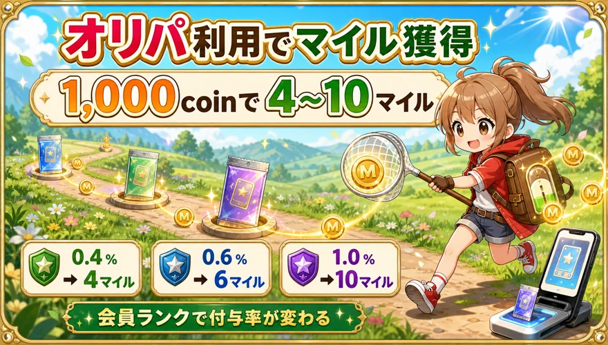 オリパを引いて貯める