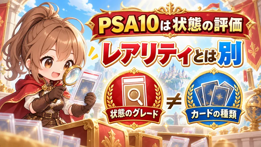 PSA10は状態のグレード