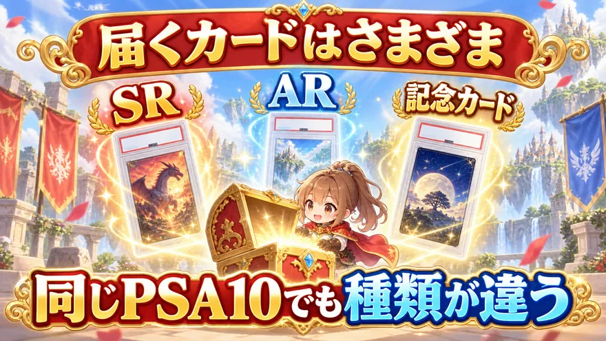 レアリティで当たりが変わる